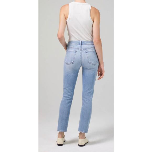 Citizens of Humanity Ella Mid Rise Crop Slim Jeans Size 25 - Picture 7 of 7